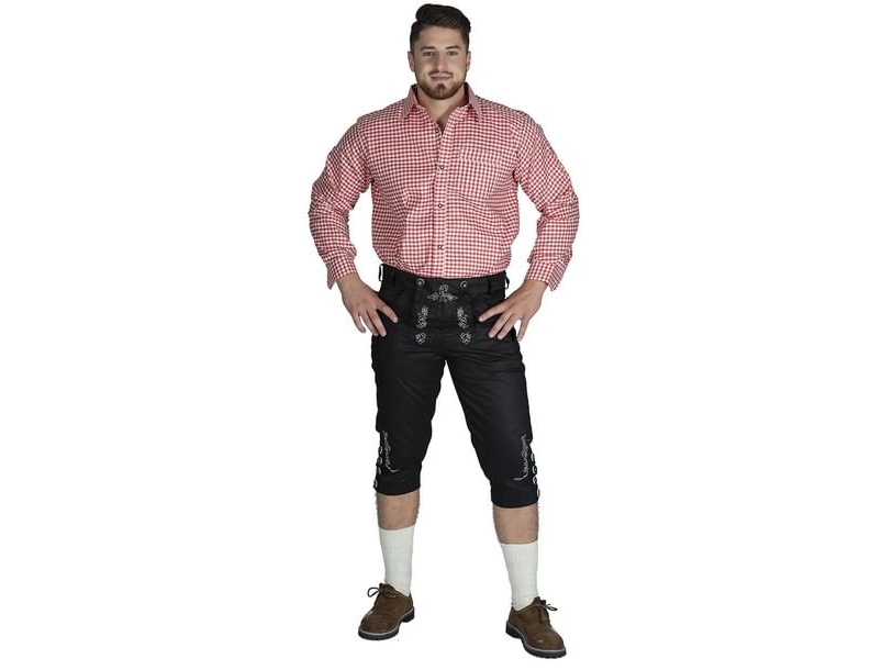 Schwarze Tiroler Hose
