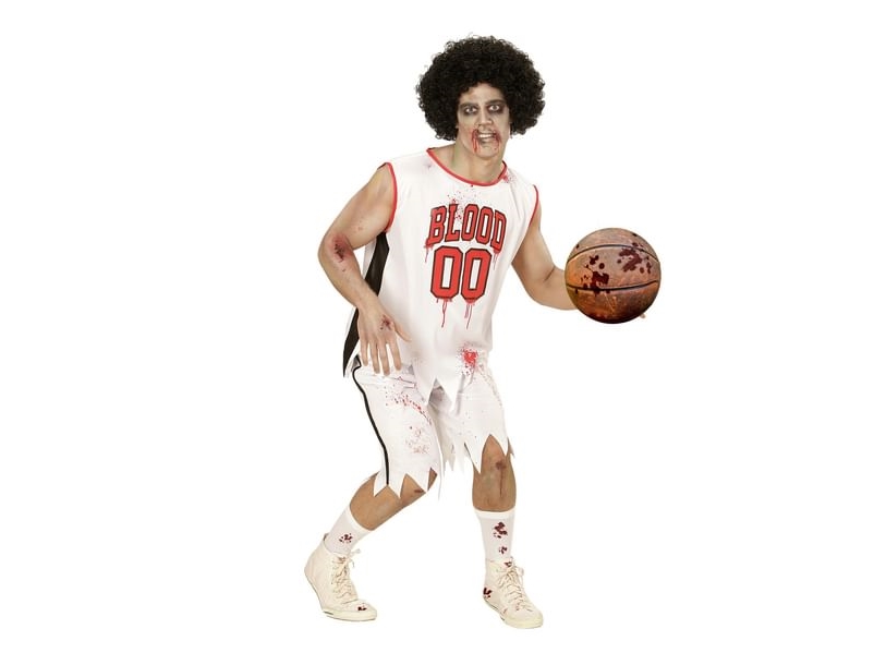 Zombie Basketball Spiller Kostüm