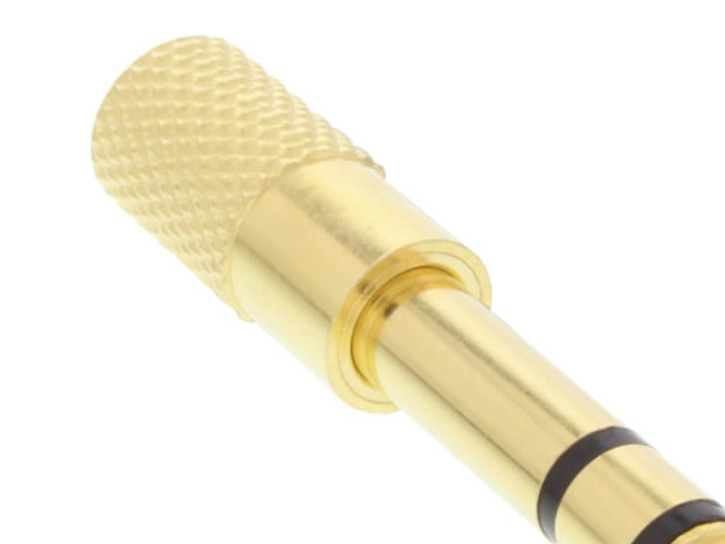 Inline 99305P, 3.5Mm Jack Female, 3.5Mm, Sort, Guld