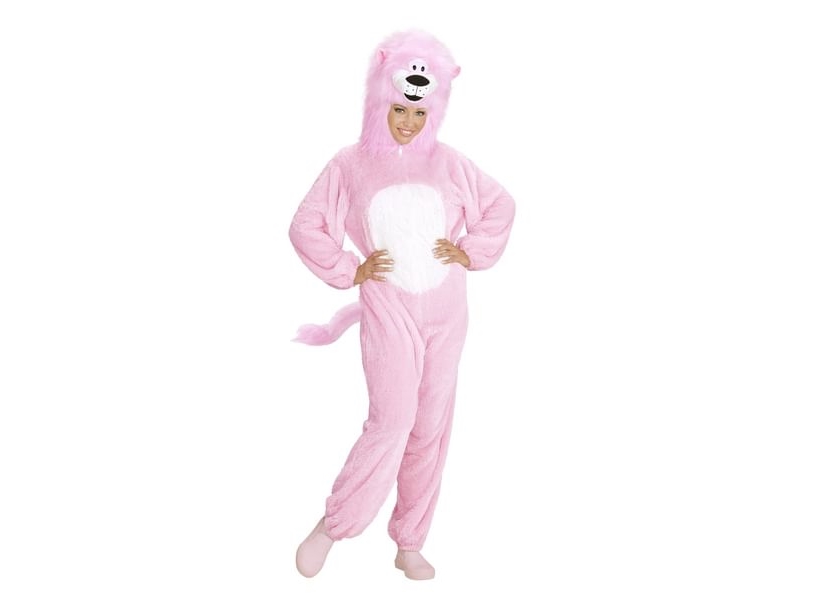 Pink Løve Kostume