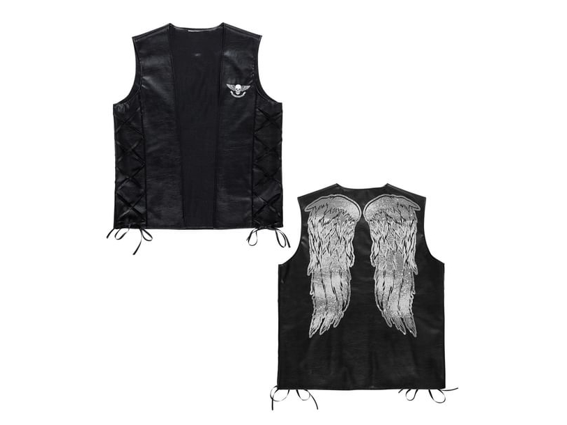 Biker Vest Med Vinger