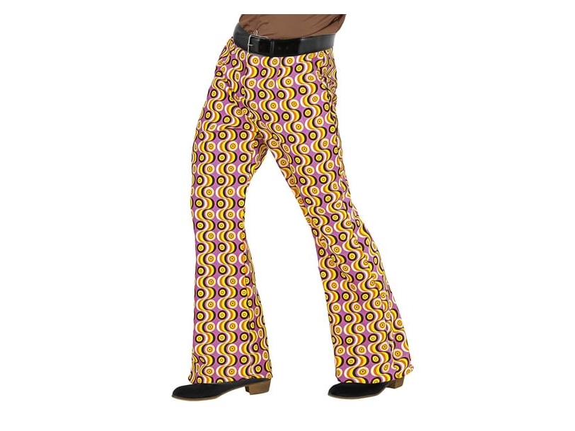 Groovy Man Disco 70Er Jahre Hose