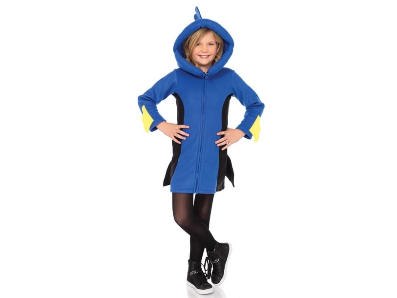 Cozy Blue Fish Kostume