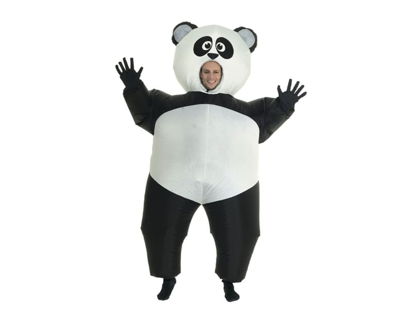 Aufblasbares Panda-Kostüm