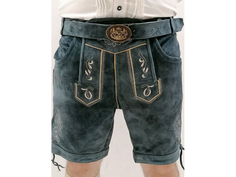 Ægte Lederhosen, Blå