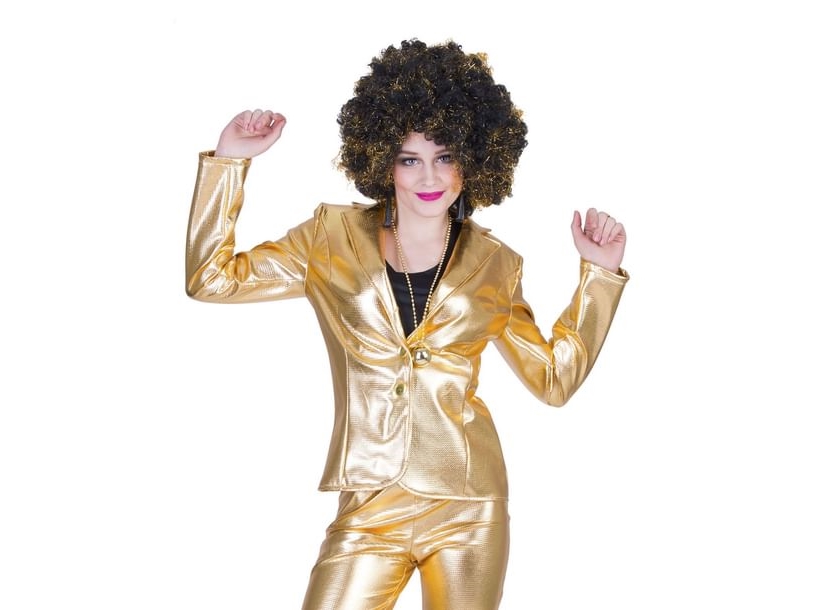 Disco-jacka, guld | Leksaker - Rollek - Kostym | GameStuff