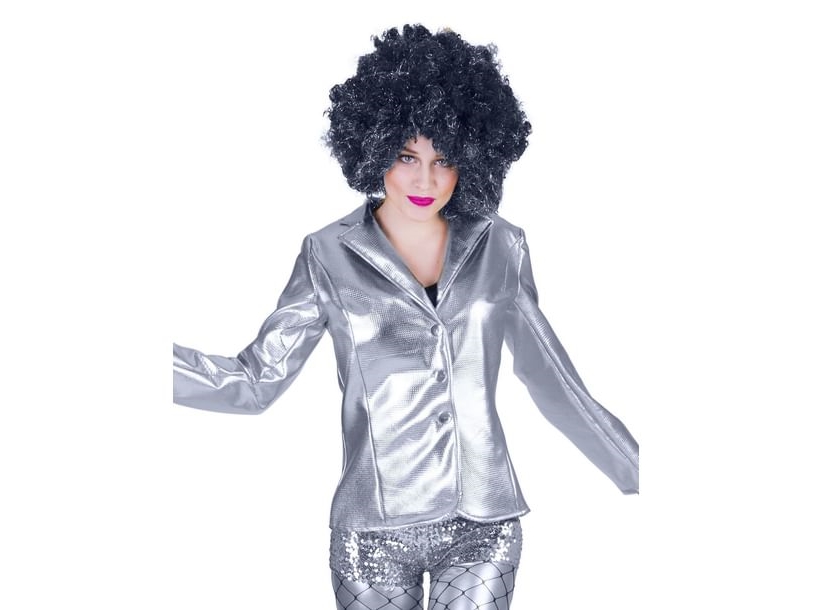 Disco-Jacke, Silber
