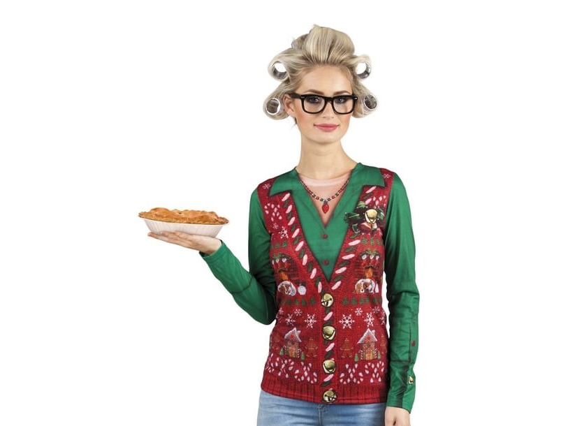 Corny Christmas Foto T-Shirt