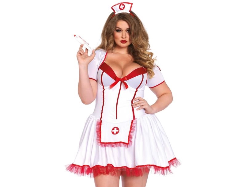 Curvy Nurse Kostume