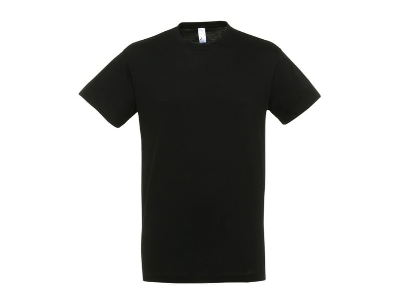 Sort Herre T-Shirt