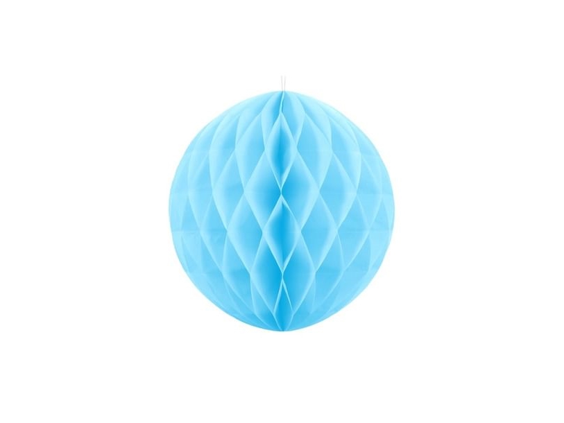 Himmelblaue Papier-Tissue-Kugel 40 Cm