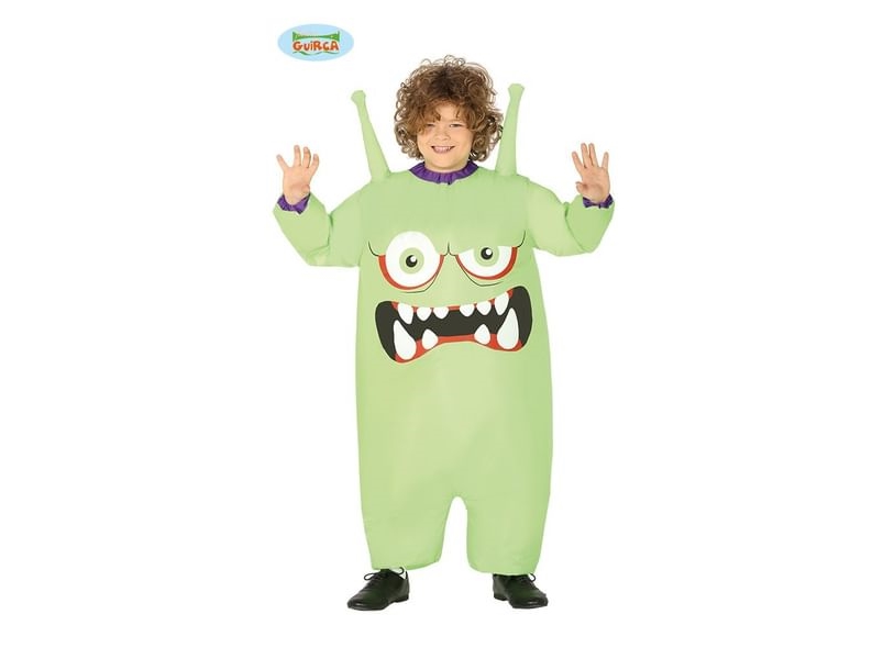 Oppusteligt Alien Monster Kostume