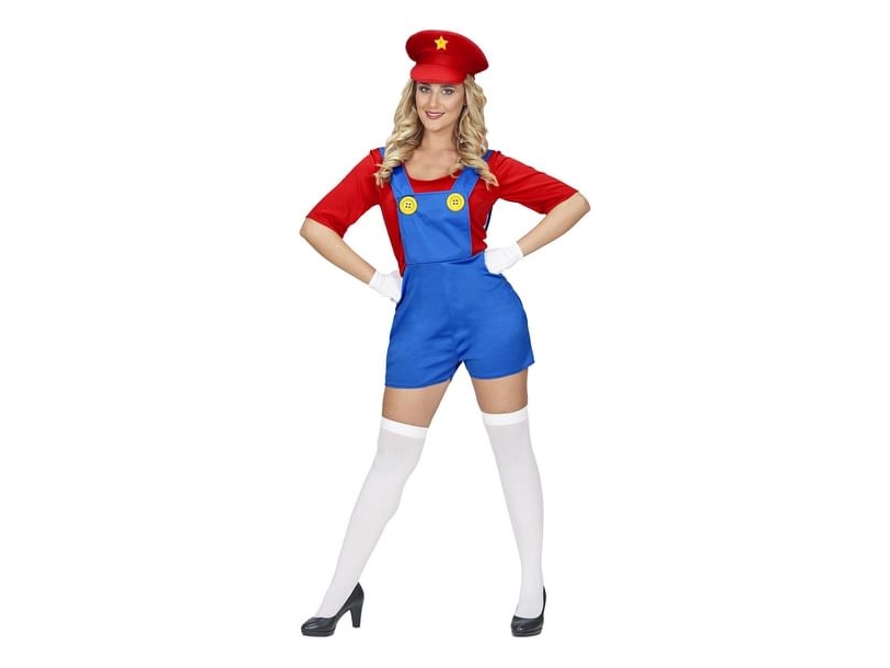 Super-Plumber-Mädchenkostüm