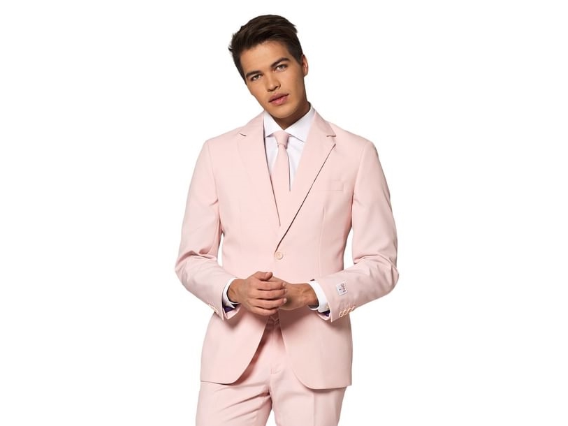 Vaaleanpunainen puku OppoSuits