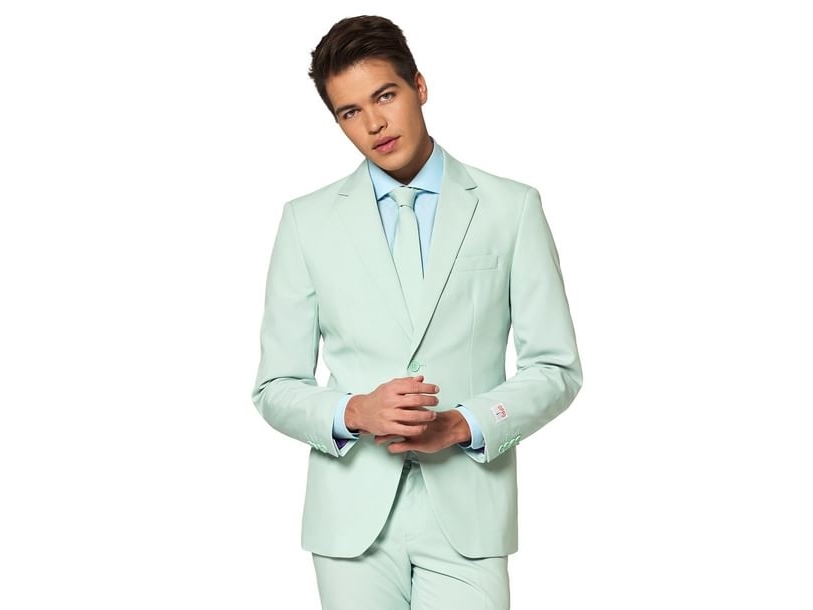 Lys Mint Jakkesæt Opposuits