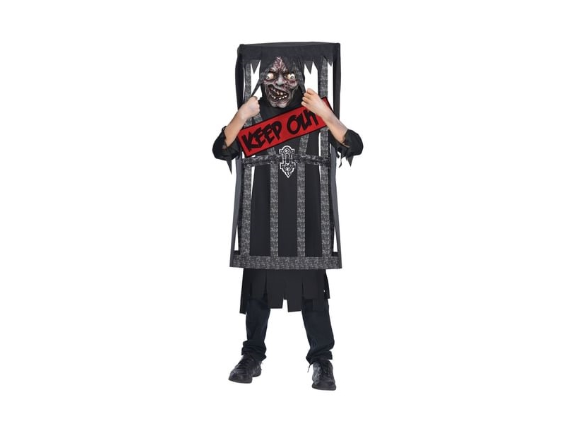 Kostume Med Manden Med Buret