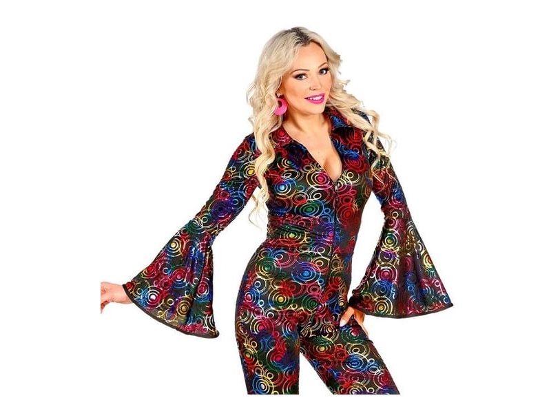 70Er Jahre Disco Jumpsuit Kostüm