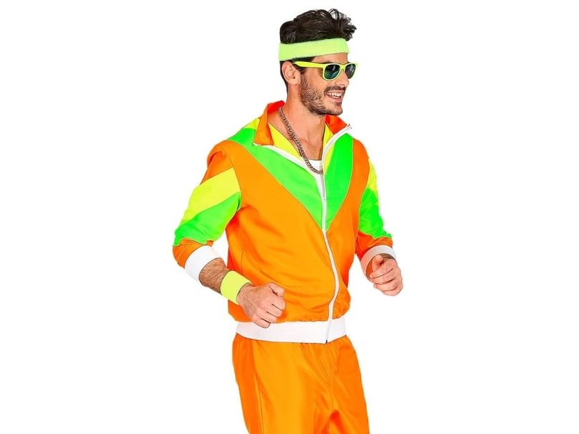 80Er Jogginganzug, Orange