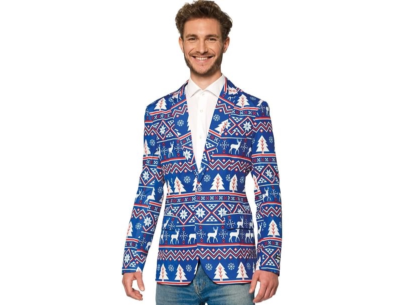 Suitmeister Blauer Nordischer Blazer