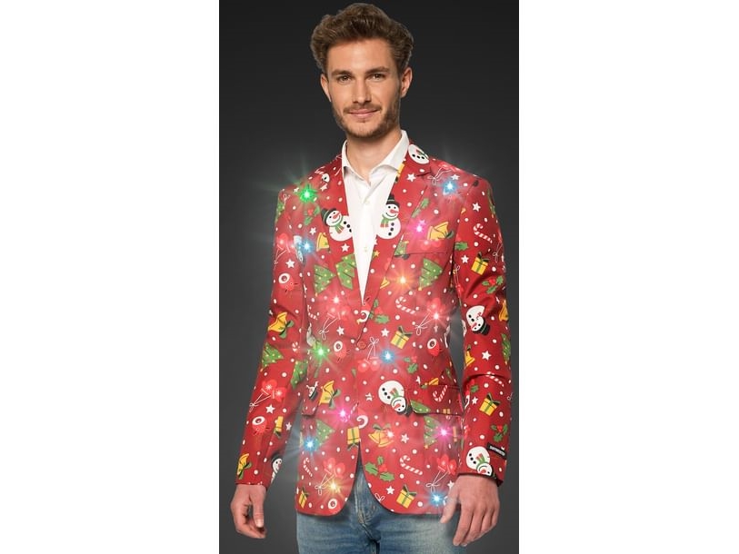 Suitmeister Red Icons Blazer