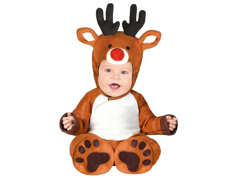 Baby Rensdyr kostume