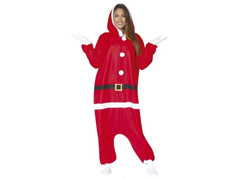 Joulupukin haalari puku