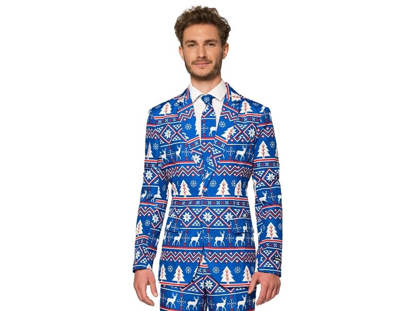 Suitmeister Blue Nordic Anzug
