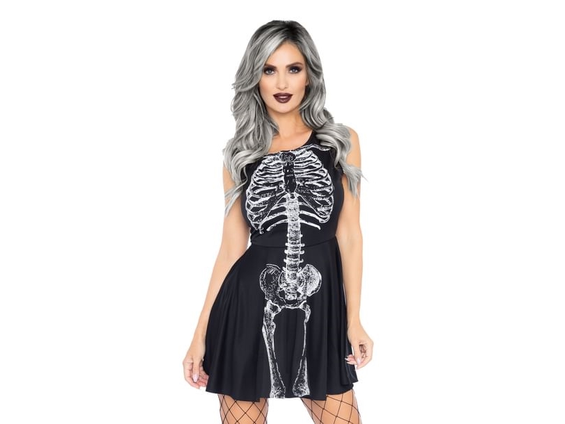 Skeleton Babe Kostume