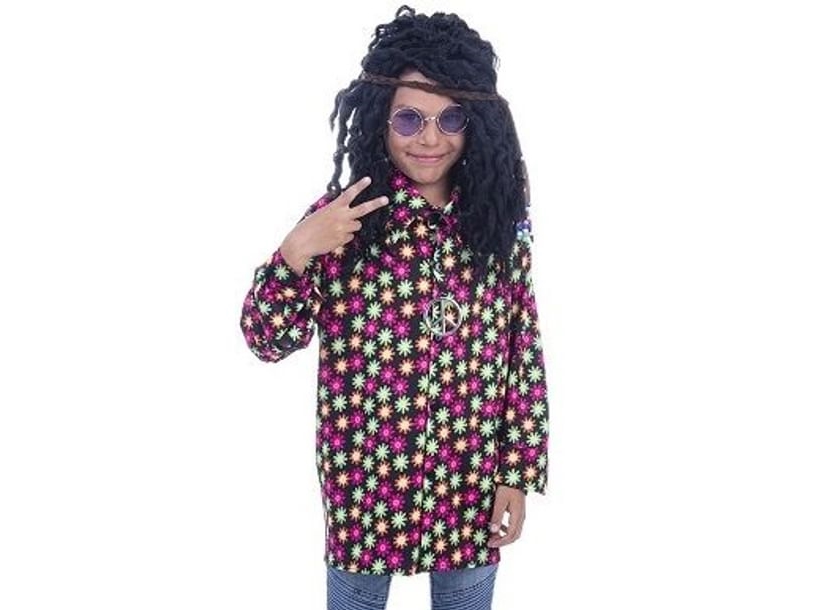 Skjorte med blomster