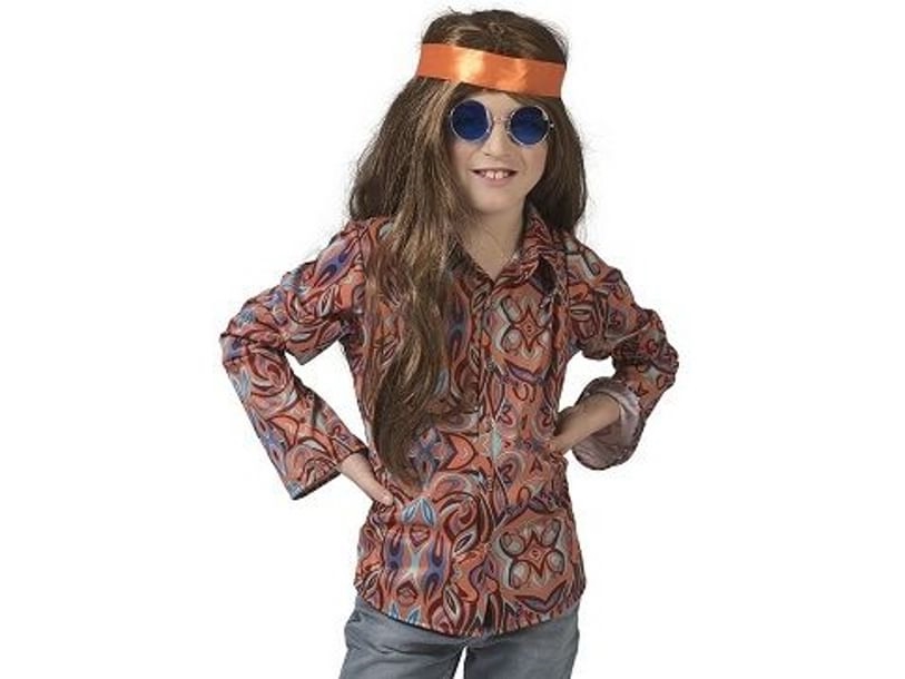 70Er Jahre Hippie-Hemd, Junge