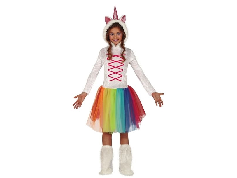 Einhornkleid Mit Kapuze