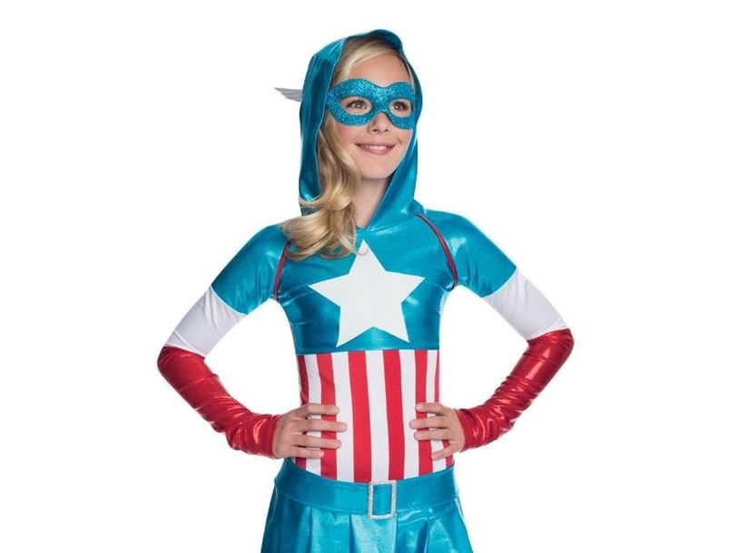 Captain America Kostüm, Mädchen
