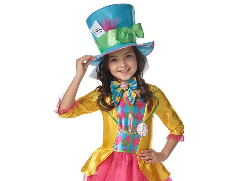 Mad Hatter Kostüm, Mädchen