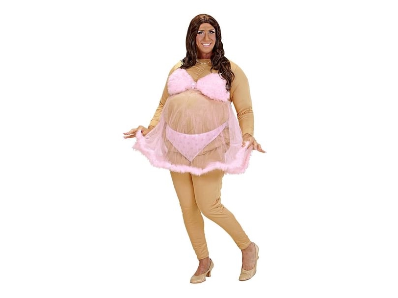 Fette Stripperin Kostüm