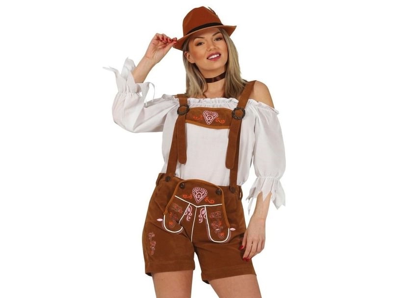 Tiroler Lederhosen, Hellbraun