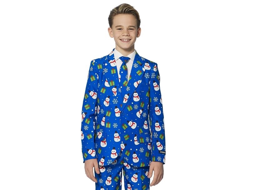 Suitmeister Blue Snowman Jakkesæt