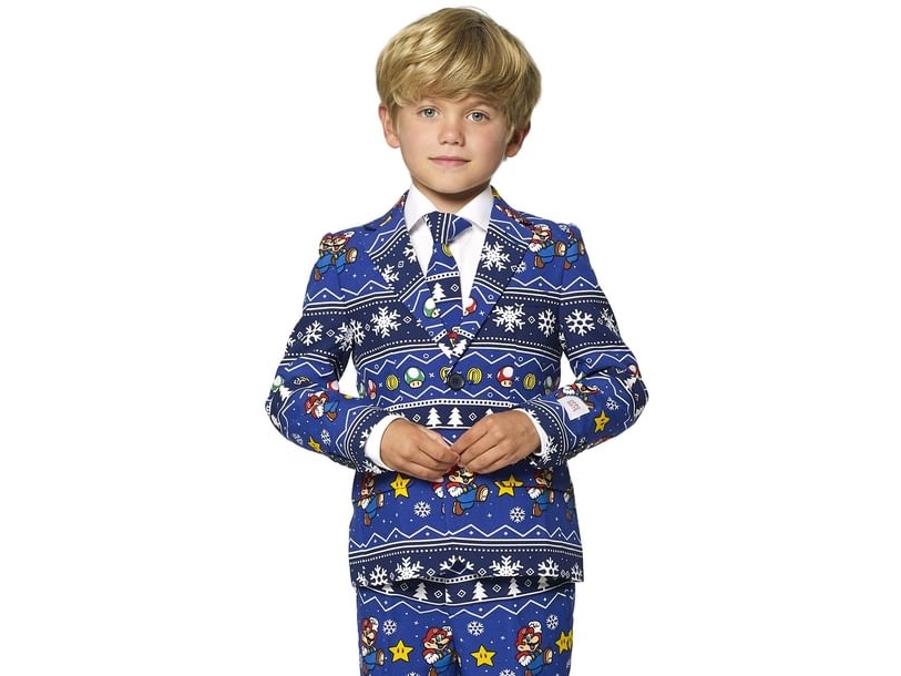 Opposuit Merry Mario Jakkesæt, Dreng