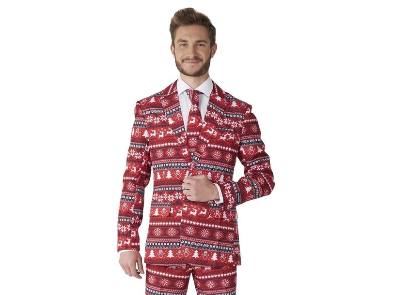 Suitmeister Nordic Pixel Red