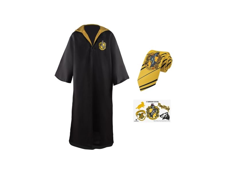 Hufflepuff Umhang Mit Krawatte