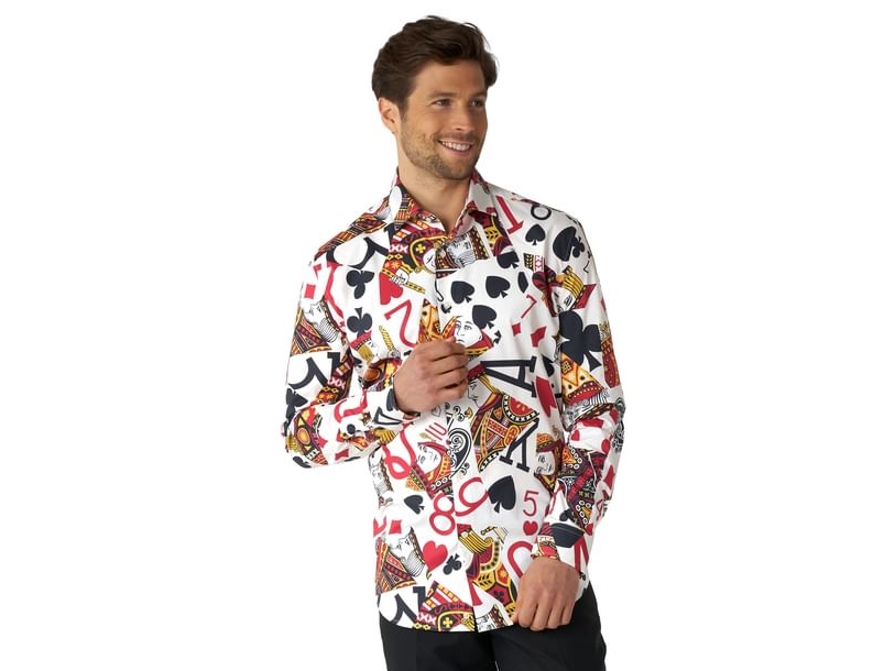 Opposuit King Of Clubs Skjorte