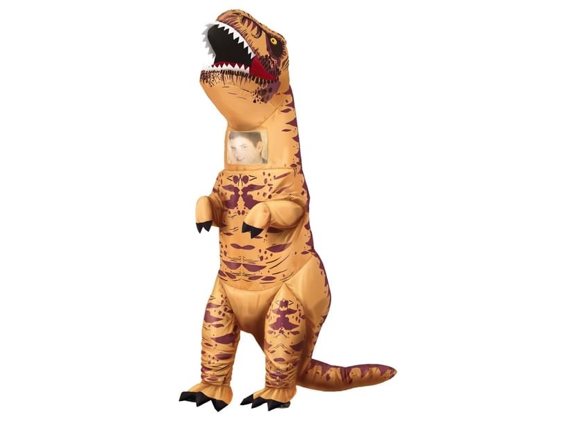 Oppusteligt Dinosaur Kostume