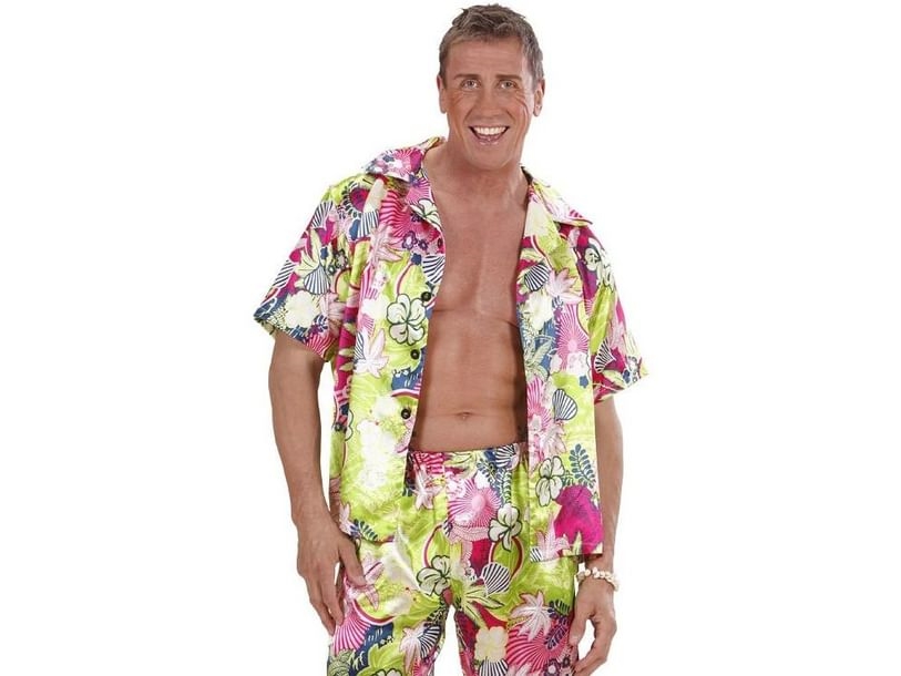 Hawaii sæt grøn og pink