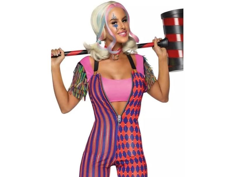 Harlekin Comic Füchsin Kostüm