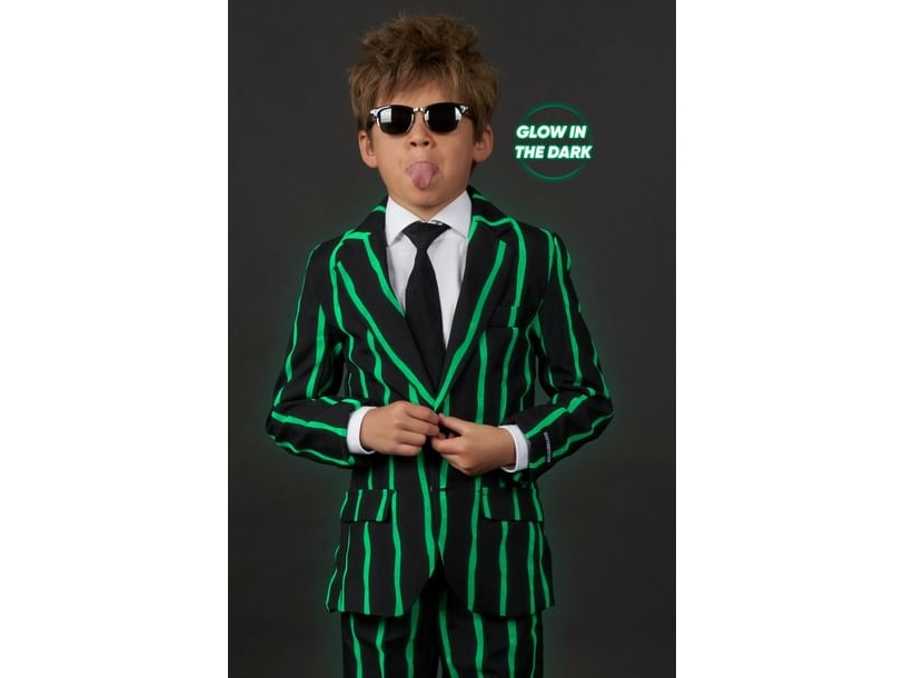 Suitmeister Pinstripe Glow In The Dark