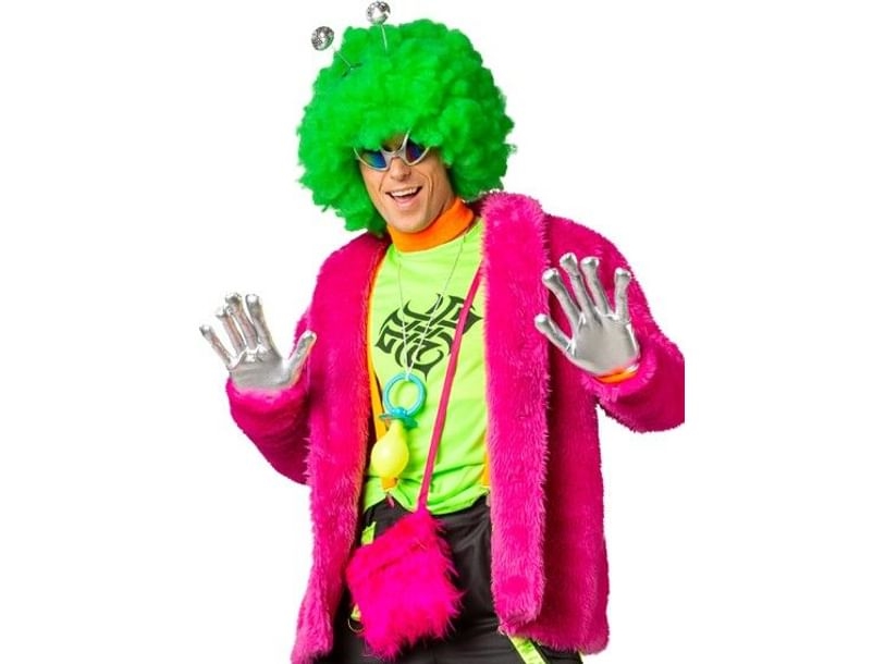 Neongrøn Raver t-shirt