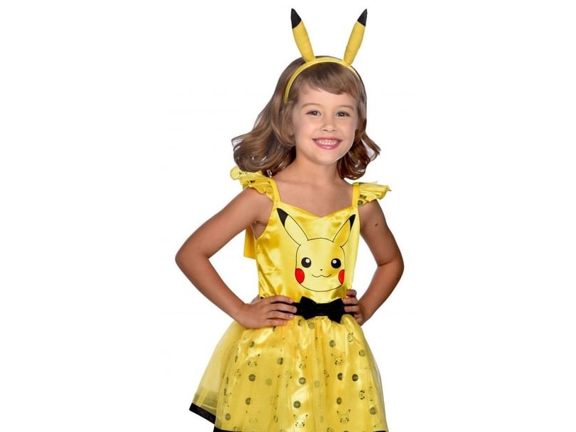 Pokémon Pikachu kjole 110 cm 4-6 år