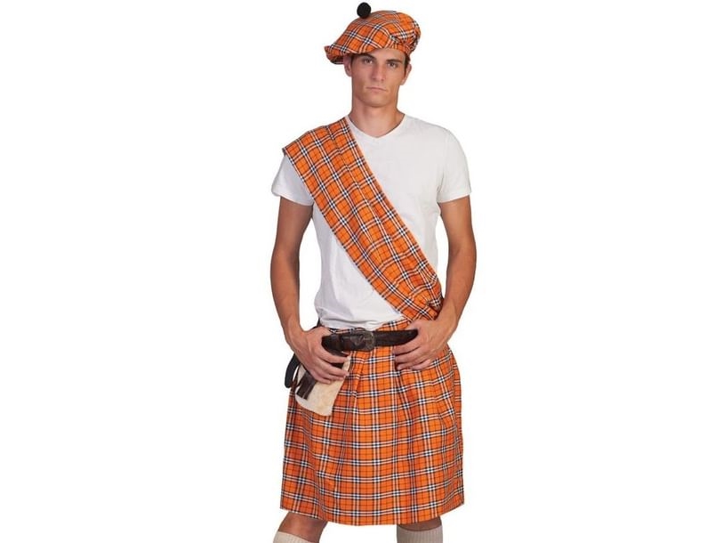 Highlander-Kostüm, Orange