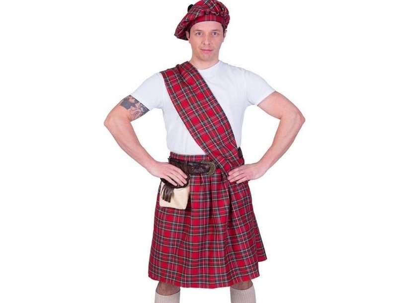Highlander Kostume, Rød