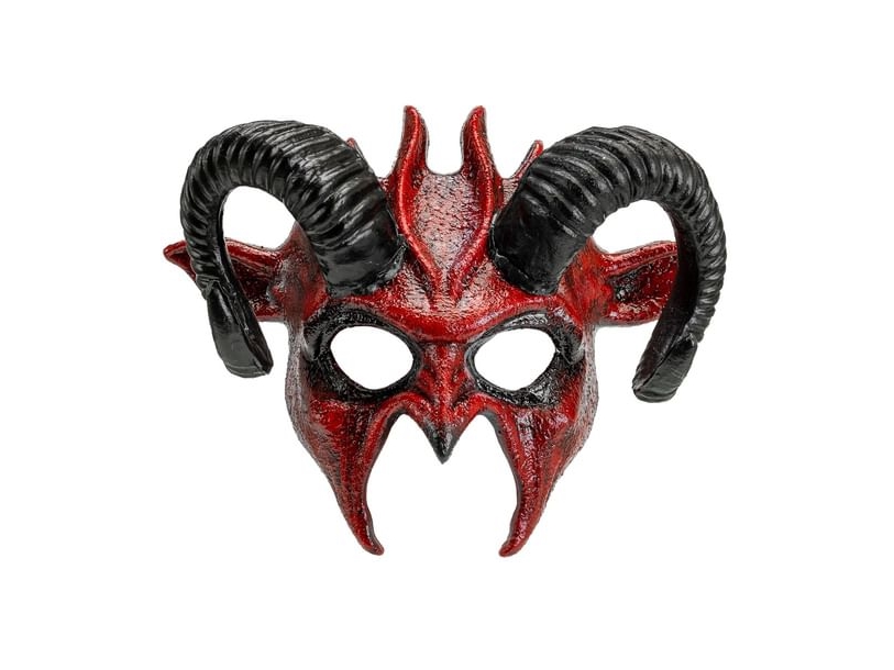 Red Devil Halbmaske