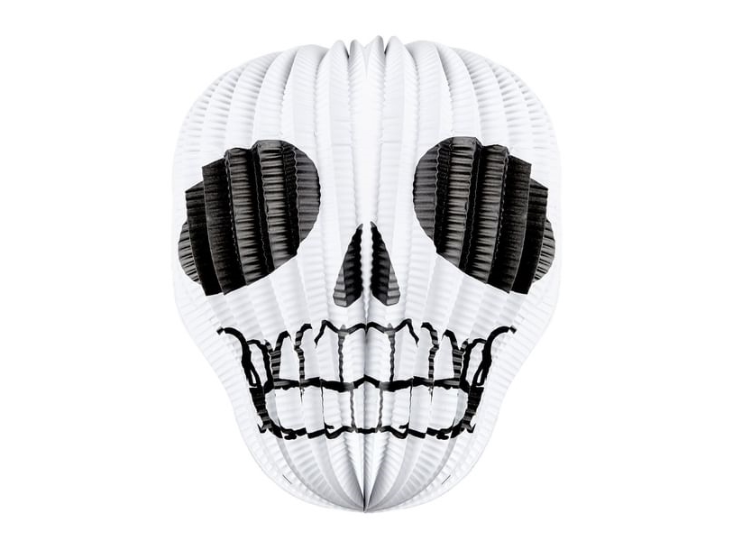 Totenkopf-Lampenschirm, 25 Cm